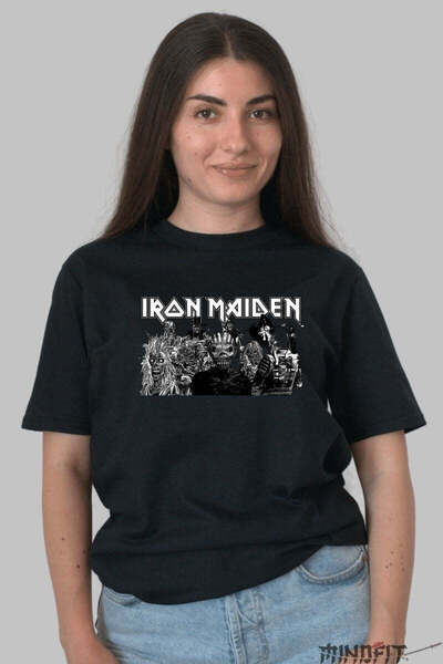 GILDAN Tricou Iron Maiden Legendele Metalului Dama