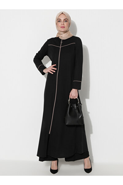 MARFİM KADIN GÜNLÜK FERMUARLI ARA BİYELİ FERACE