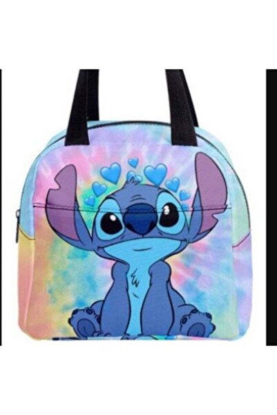Generic Cute Cartoon Stitch Lunch Bag Insulated Aluminum Foil Picnic Tote