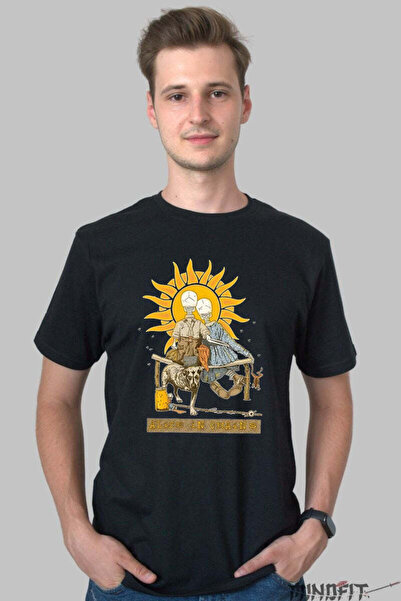 GILDAN Tricou Rock Alice In Chains Soare Si Umbre Macabre Barbat