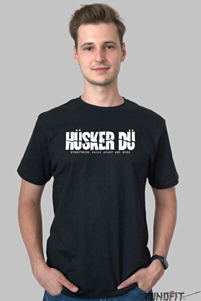 GILDAN Tricou Rock Husker Du Everything Falls Apart Barbat