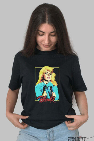 GILDAN Tricou Rock Blondie Debbie Harry Pop Art Dama