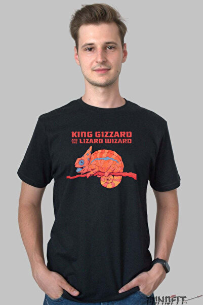 GILDAN Tricou King Gizzard Lizard Trip Psych Design Barbat