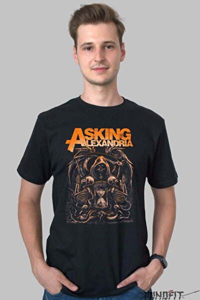GILDAN Tricou Asking Alexandria Grim Reaper Edition Barbat