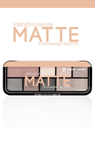 Pierre Cardin Forever Flawless Matte Eyeshadow Palette - Far Palette (8-Piece)