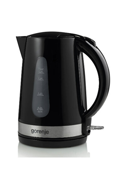 Gorenje K17BK Electric Kettle, 1.7L, 2200W, Black, Modern Design, Safety Feat...