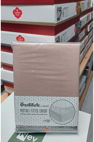 Özdilek Colourist Fitted Lastikli Battal Çift Kişilik Çarşaf Seti (180x200)-T...