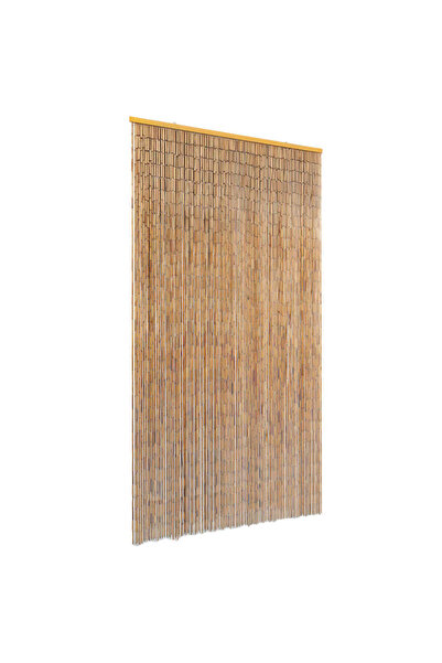 vidaxl Insect Door Curtain Bamboo 100x220 cm