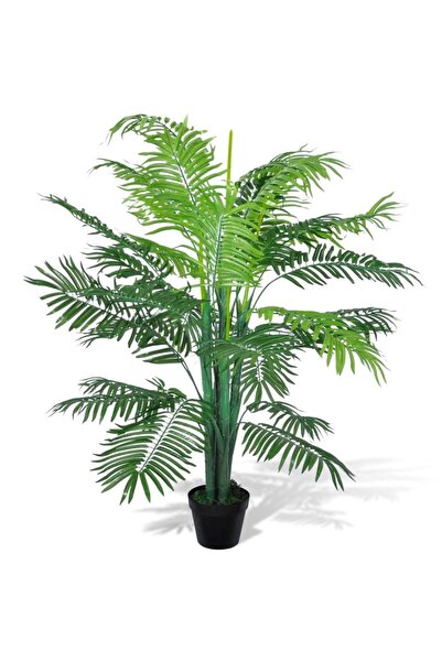 vidaxl Artificial Phoenix Palm Tree with Pot 130 cm