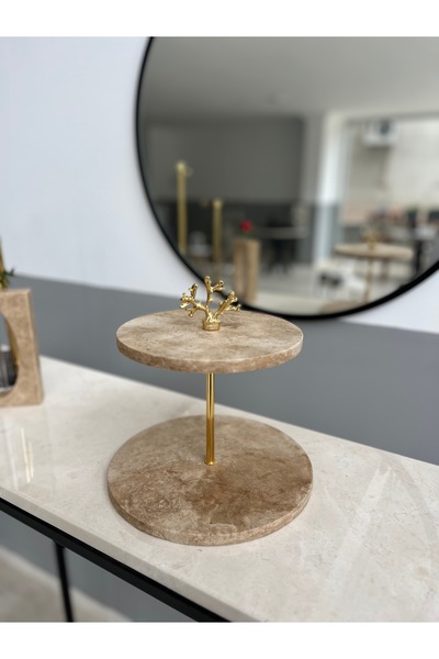 mermosamarble Traverten Katlı Sunumluk