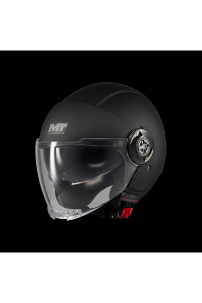 MT Kask HELMETS VİALE SV S PUREE A1 Matt Black