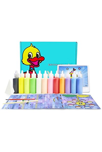 Generic مجموعة ميكوز لفن الرسم بالرمل للأطفال