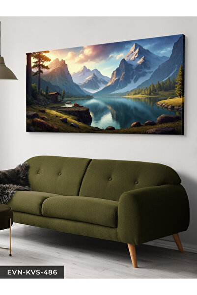 Evinemoda Doğa Manzarası Tek Parça Kanvas - Canvas Tablo