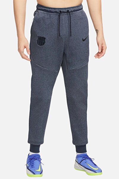 Nike Fc Barcelona 23/24 Tech Fleece Mens Navy Pant Men's Tracksuit Bottoms Na...