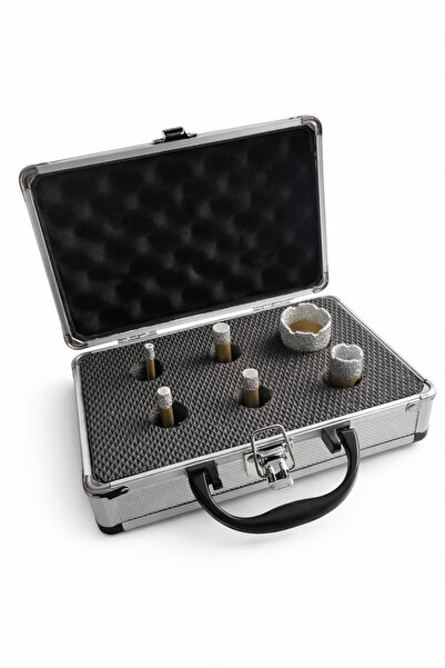 THOMAS Set of 6 M14 diamond core bits for angle grinder - ceramic tiles Ø6, 8...