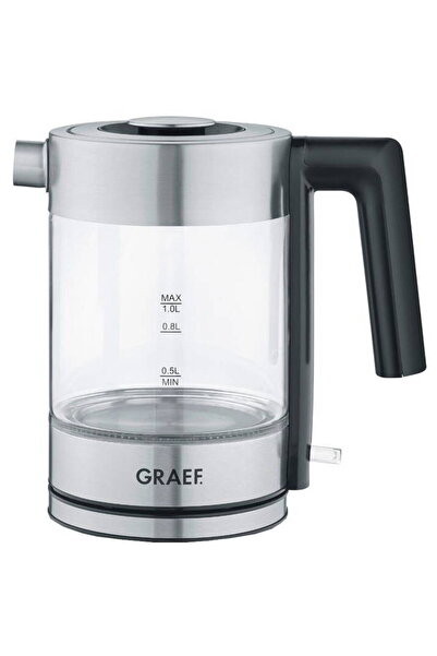 Graef Electric Kettle WK 300, 1L, 2000W, Black/Silver - Open Box