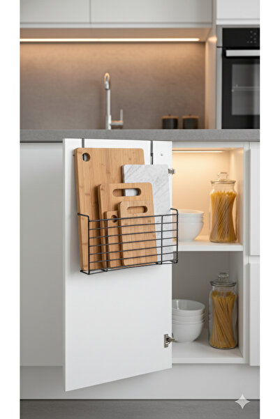 HomeSide Kesme tahtası rafı dolap içi düzenleyici raf