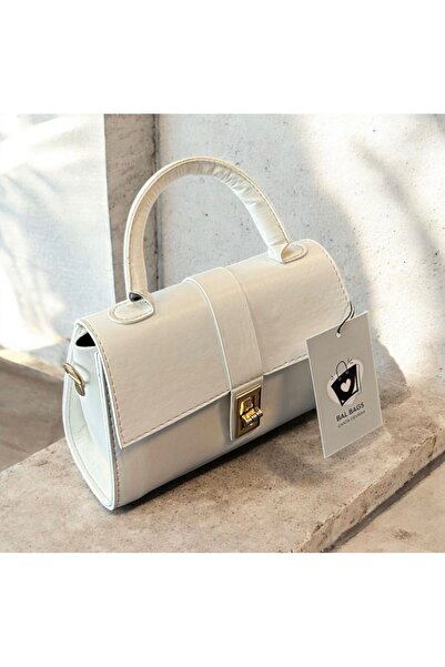 balbagss Women's Front Buckle Hand and Shoulder Bag