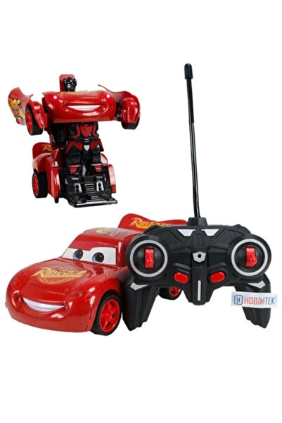 WBC TOYS Cars Transformers Şimşek Mcqueen Şekil Değiştiren Kumandalı Oyuncak ...