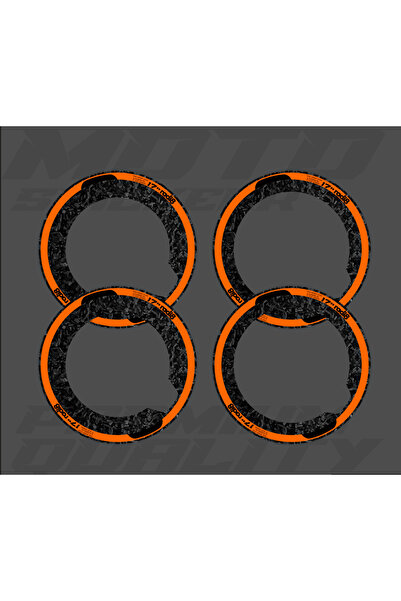 THE MOTO STİCKERR MOTOSİKLET JANT KAPAĞI