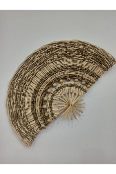rattan Dekoratif Duvar Tabağı