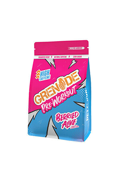 Grenade Pre-Workout 330g - Çilek Yaban Mersini