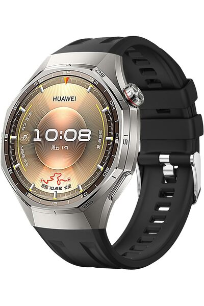 bbtech ساعة هواوي واتش جي تي 6 برو 46 ملم مع حزام سيليكون فاخر من الدرجة A+ و...