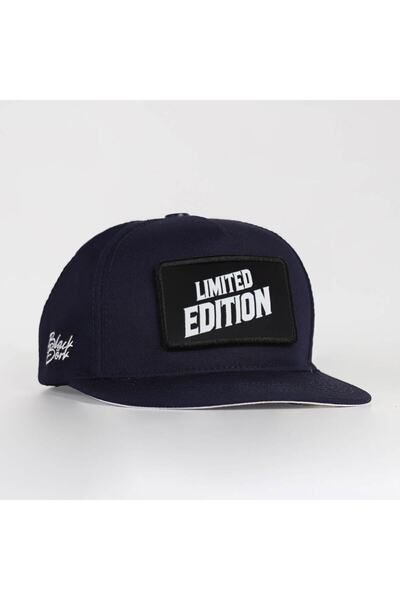 BlackBörk Limited Edition Logo Navy Blue Hip Hop Cap