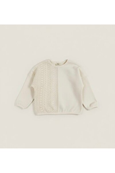 BOBBY JR KİDSWEAR Детски боди с дантелени детайли