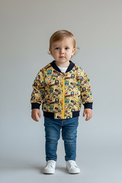 Soft and Baby معطف واق من المطر للأطفال من مونستر بيبي