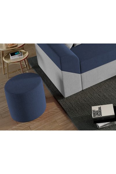 Mobila Laguna Taburet Smart, tapitat stofa, 40 x 40 x 40 cm