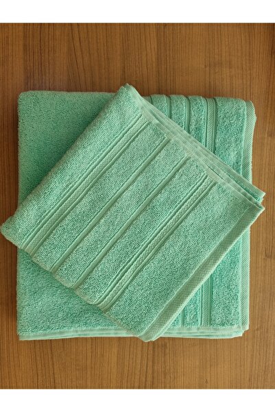 SİERRA TEKSTİL SoftTouch 50x90 cm Fitilli Pamuklu El Yüz Havlusu (Baş Havlusu)