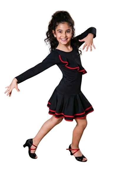 Kostüm Sarayı Costum de dans latino pentru fete