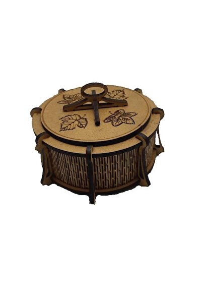 INEDIT CRAFT Round MDF Box