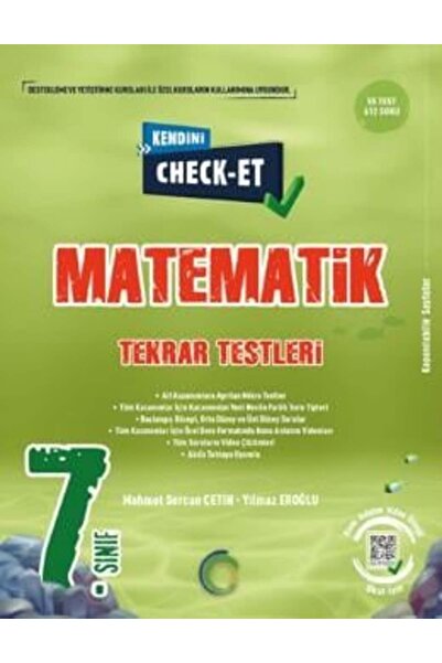 Okyanus Yayınları 7. Sınıf Kendini Check Et Matematik Tekrar Testleri