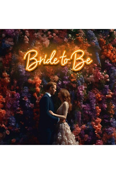 Slasa Bride To Be Neon Sign – 150x43 cm LED Wall Light for Wedding & Party Decor
