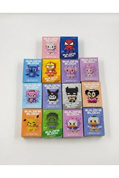 Bricks mini figür (Rastgele bir model gönderilir)