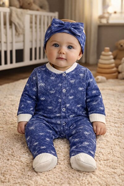 My Balloon Baby & Kids بذلة أطفال من القطن بنسبة 100% بأكمام طويلة من Denim E...