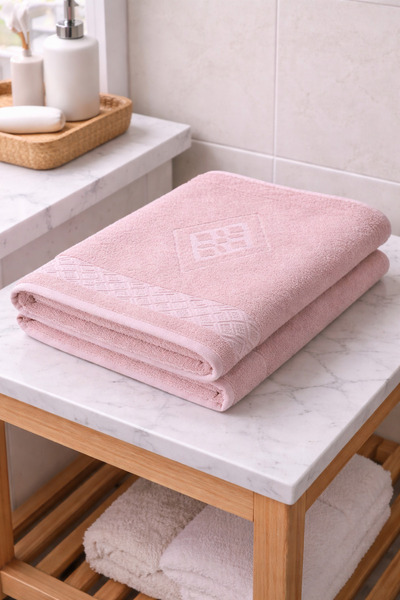 LUNGA VİTA Πετσέτα μπάνιου Eponj 100% βαμβάκι 70x140 ζακάρ 450 γρ. Αυτοσχεδια...