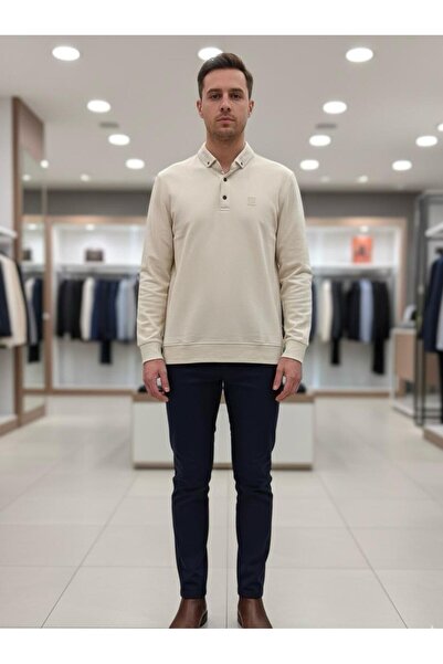 COONLESS Guler italian pentru bărbați, bej