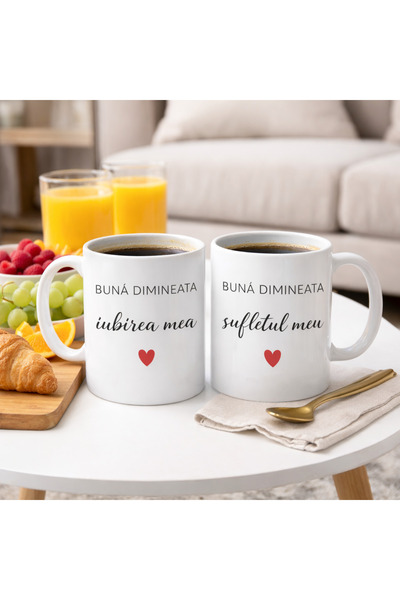 OEM Set of 2 gift mugs for couples in love, TIPO-ART