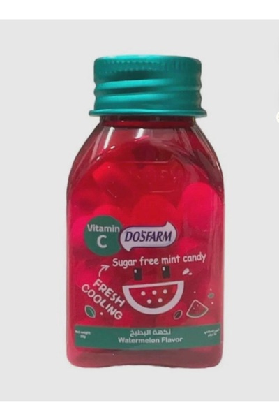 DOSFARM Vitamin C Watermelon Candy - Sugar Free