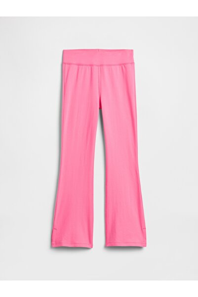 GAP Kız Çocuk Açık Pembe Flare Legging Tayt