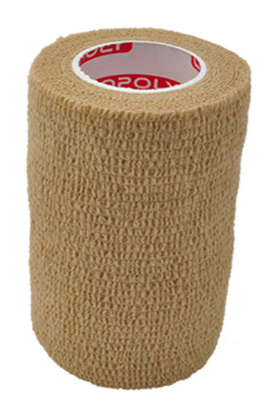 Copoly Self-adhesive elastic bandage 10cm - Beige