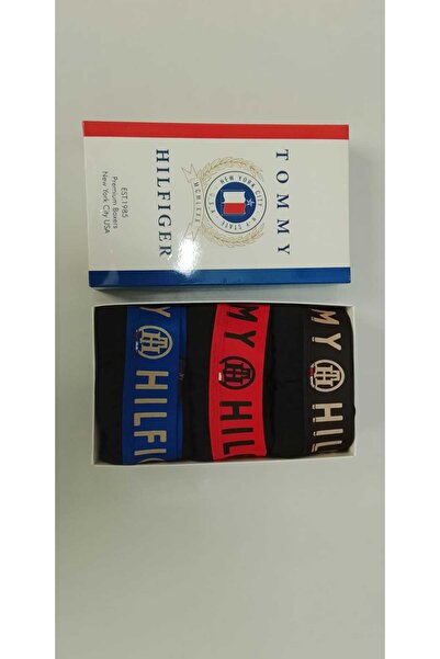 Tommy Men's Boxers Set, 3 pairs, multicolor