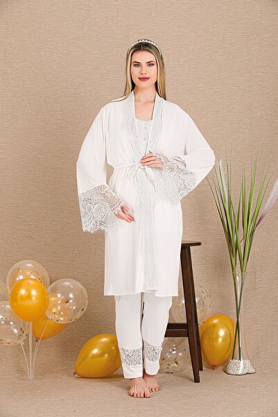 ESPEBA Pregnant & Postpartum Pajama Set 3-Piece Set – Comfortable Fit, Comfor...