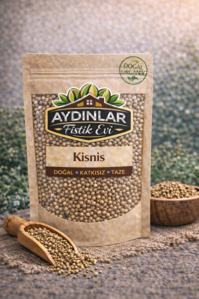 AYDINLAR FISTIK EVİ Kişniş Tohumu 500 g – Doğal Kurutulmuş, Katkısız Kişniş B...