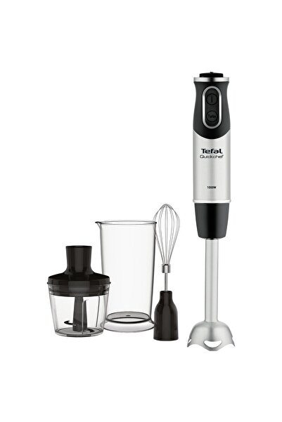 TEFAL Quickchef Pro 1000W Immersion Blender with Multi-Speed & Accessories, B...