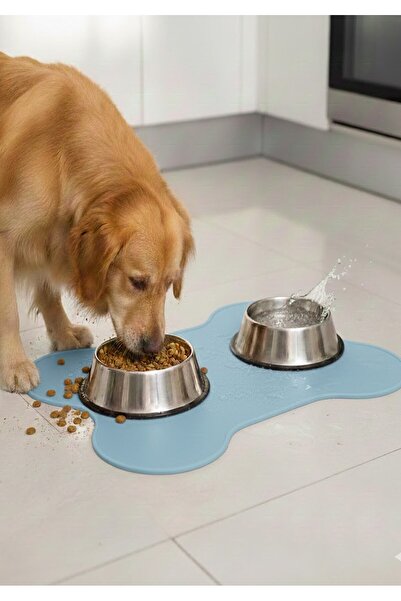 Petozi %100 Silikon Kaymaz Köpek Mama Matı