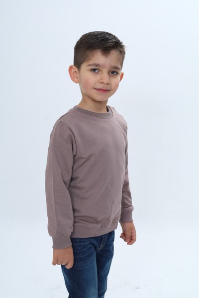 Toontoy Hanorac pentru băieți Relax Fit guler rotund cu fixare pe umeri tricou